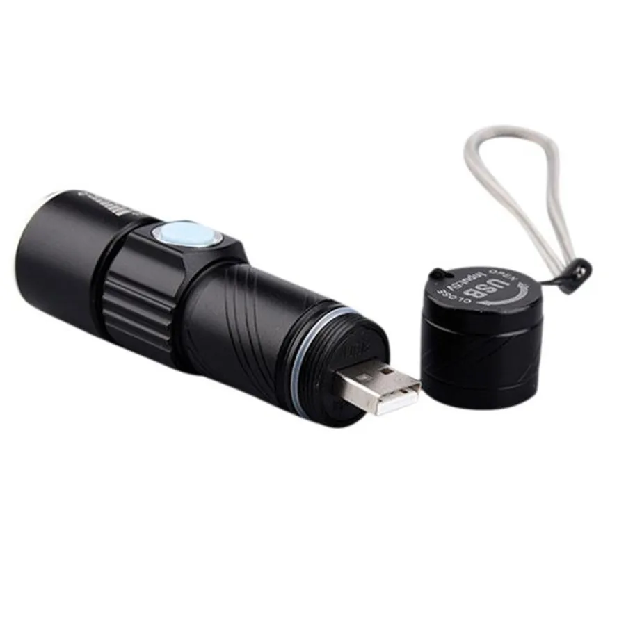 Горячая CARPRIE открытый портативный мини usb Зарядка зум светодиодный фонарик Медицинский трох аварийный дропшиппинг 912