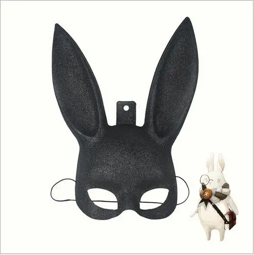 Рождественские вечерние маскарадные маски с кроликом сексуальные длинные уши