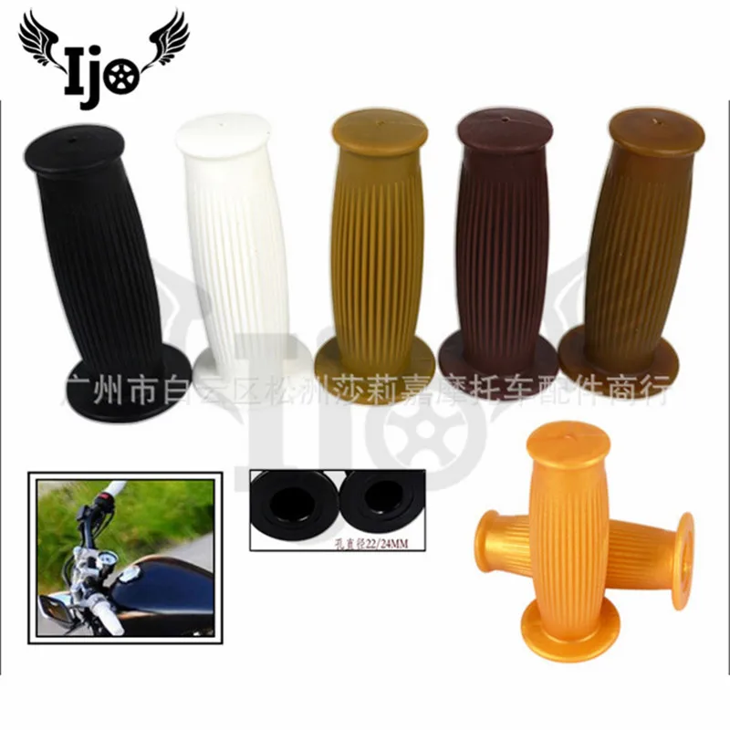 6 цветов Ретро Мото Аксессуары Мото rbike руль для kawasaki honda suzuki yamaha Harley Davidson Ducati grip moto rcycle запчасти