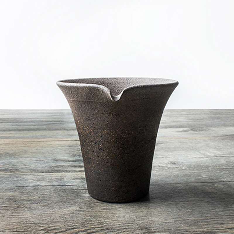 Японская винтажная чашка Zen для контрастной глины Женский чай чашки чая