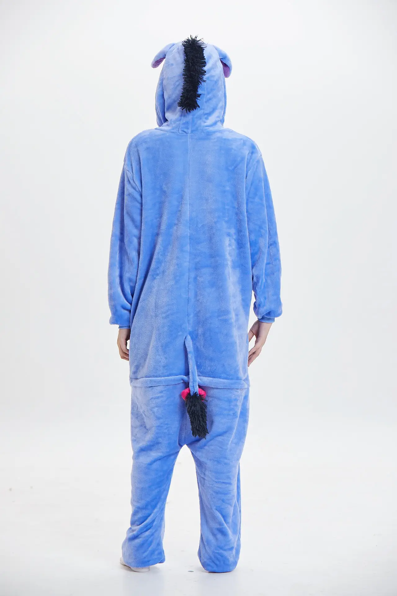 Мода для взрослых зимние Пижама Kigurumi все в одном пижама костюмы животных Косплэй