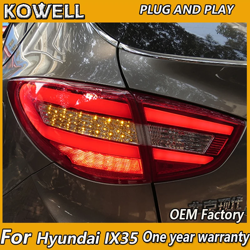 Автостайлинг KOWELL для Hyundai IX35 Tuscon светодиодный задсветильник s 2010 2011 2012 2013 задний