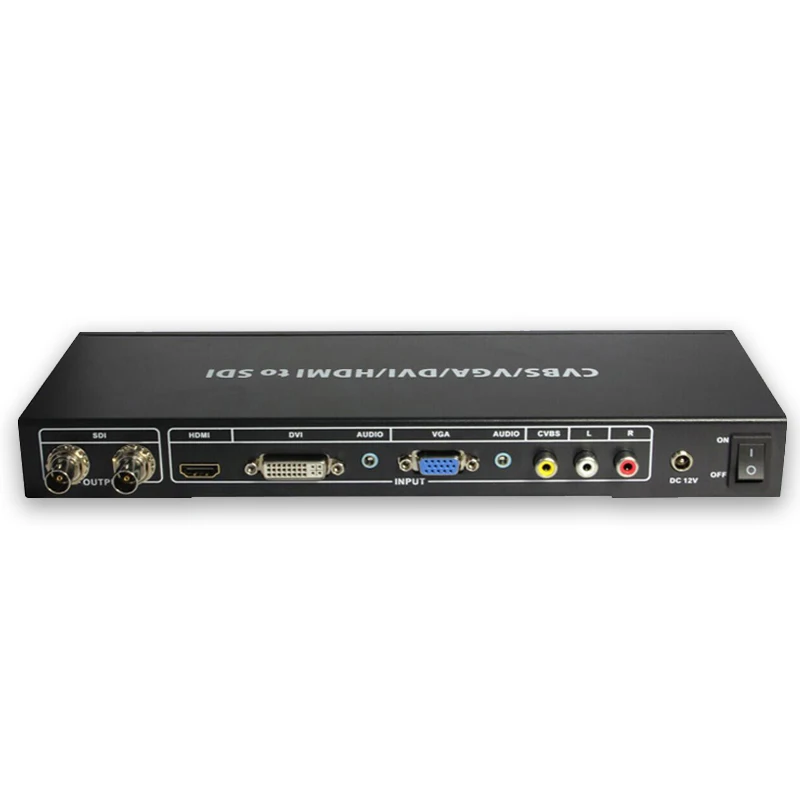 Преобразователь все в SDI позволяет преобразователю шкалы DVI VGA HDMI CVBS композитный к