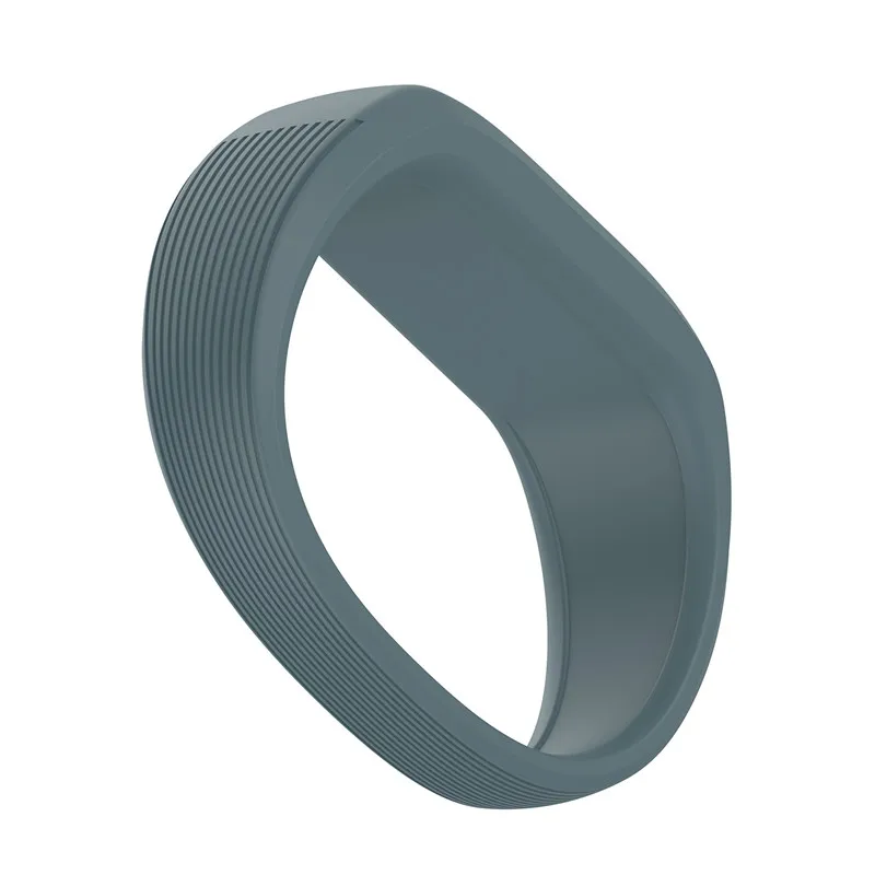 Dark Grey Замена мягкий силиконовый Детские умные часы ремешок для Garmin Vivofit JR браслет ремешок браслет для смарт-часов S/L - Цвет: Dark Grey