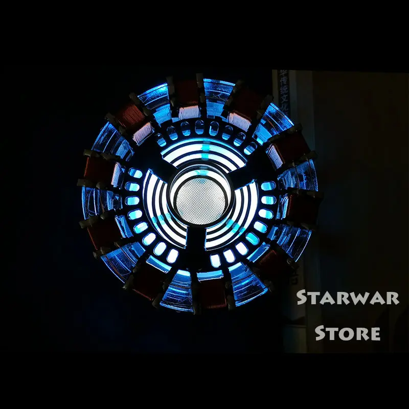 Светильник с питанием от дуги, реактор, для мужчин, сердце, сделай сам, модельный комплект, светодиодный, USB, для фильмов, реквизит, DIY, модельная лампа