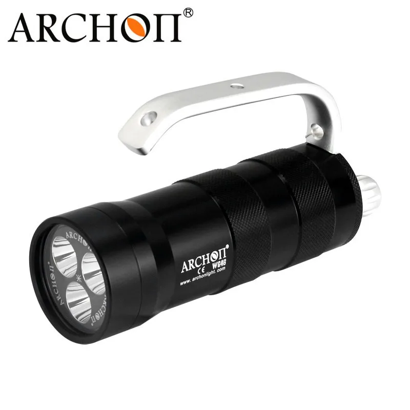 ARCHON WG46 DG40 Подводный фонарь для дайвинга 3 * CREE XM L2 U2 светодиодный макс. 2000 люмен 100 м