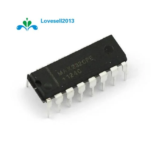 

5pcs IC MAX232CPE MAX232 2DVR/2RCVR RS232 5V 16-DIP NEW