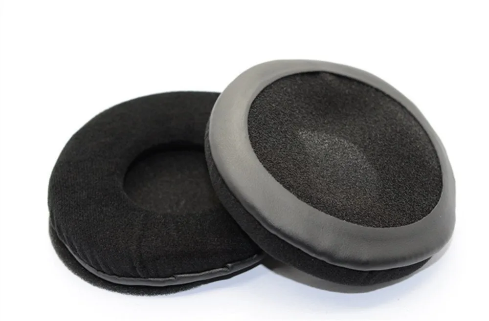 XRHYY 1 пара черный бархат Замена Earpad уха подушка для AKG K242HD наушники