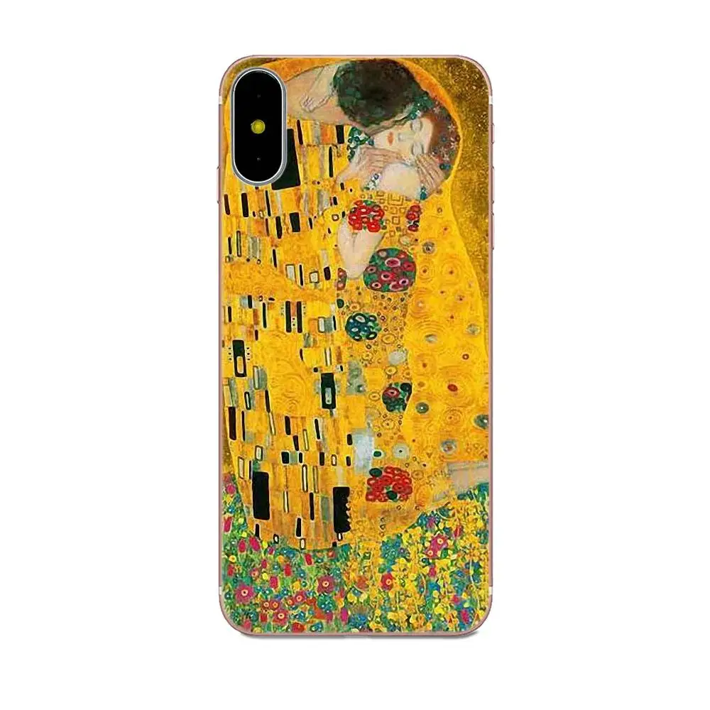 Индивидуальные фотографии черный чехол для телефона Gustav Klimt Art Xiaomi Redmi Note 2 3 3S 4 4A 4X 5