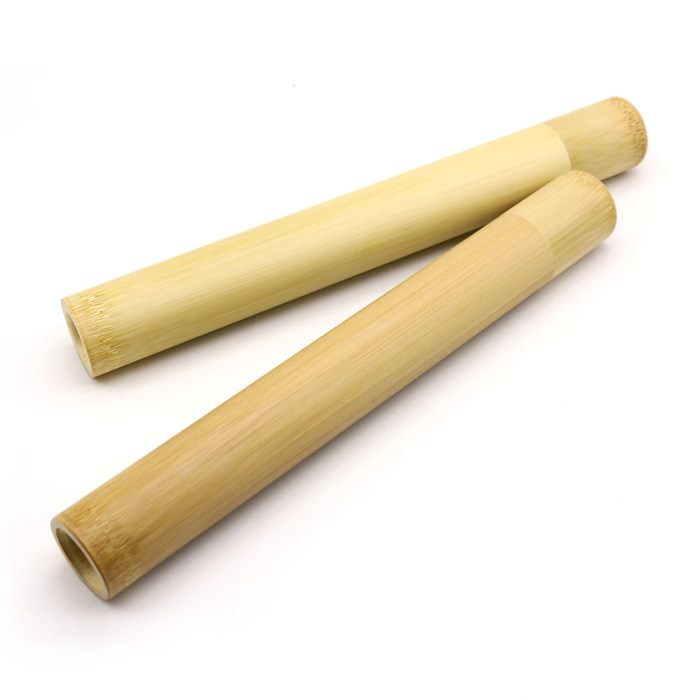 DR.PERFECT 24 Pieces Hand Made Bamboo Toothbrush Tube New Toothbrush Packing