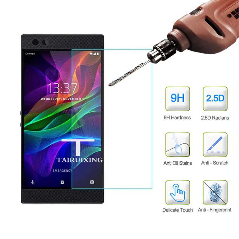 9H закаленное стекло для Razer Phone 2 Защитная пленка экрана защитное стекло|Защитные