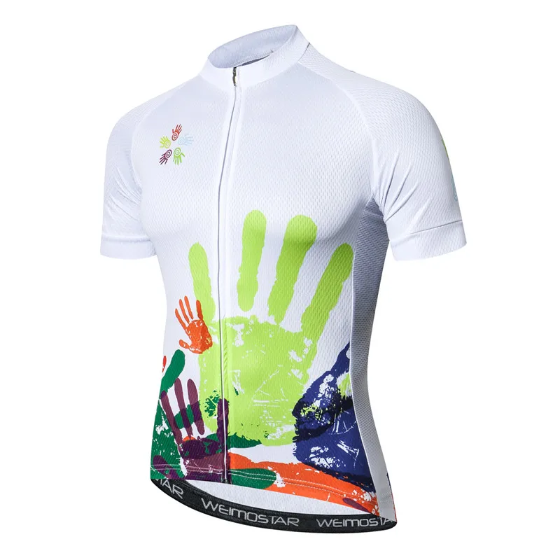 Color 4 Weimostar пиво Велоспорт Джерси рубашка Pro команда Велосипедная одежда быстросохнущая велосипедная одежда полиэстер MTB велосипед из Джерси для езды на велосипеде - Цвет: Color 4