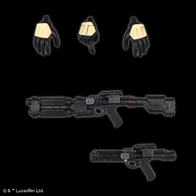 Bandai 1/12 солдат имперского побережья короткоговоритель Звездные войны персонаж Модель ПВХ собранная модель игрушки