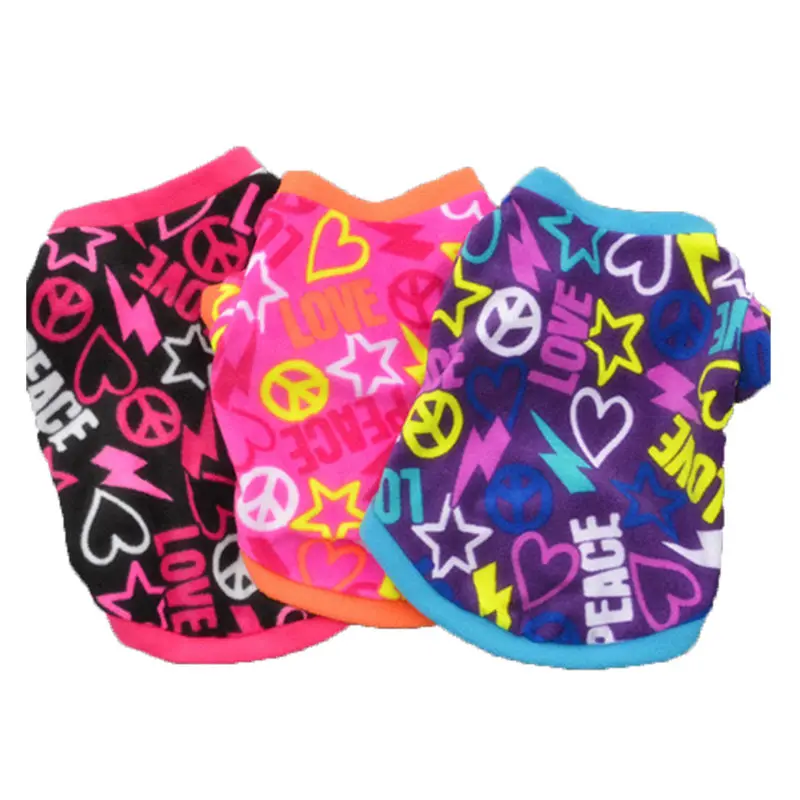 Сезон весна осень Одежда с принтом в виде собак для питомцев одежда детей свитер