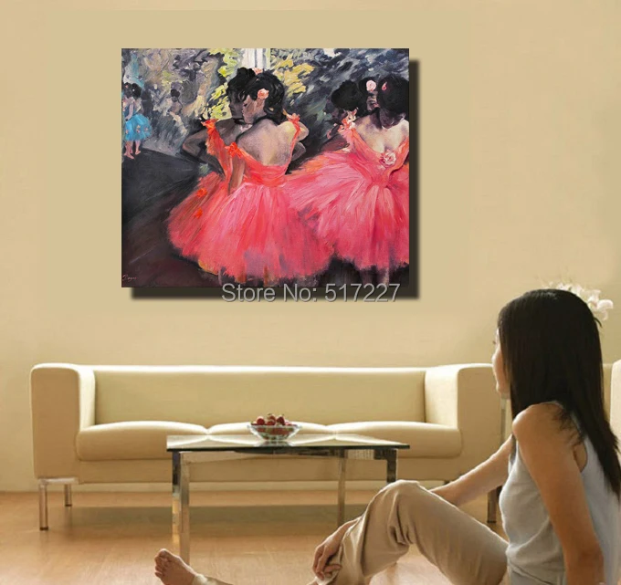 Бесплатная доставка 100% настенное искусство ручной работы Декор картина маслом