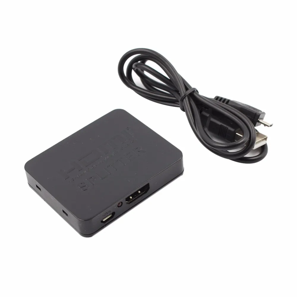 HDMI 1 в 2 выхода 1080p 4K 1x2 HDCP Стриппер 3D сплиттер усилитель мощности для dvd плееров D VHS