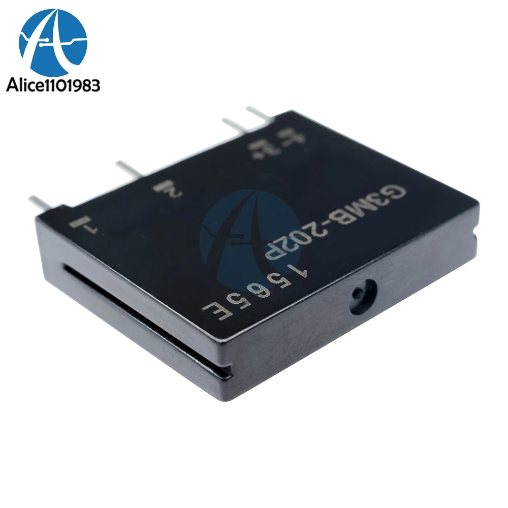 5V 12V 24V G3MB 202P релейный модуль DC AC PCB SSR твердотельный для Arduino|Интегральные схемы| |