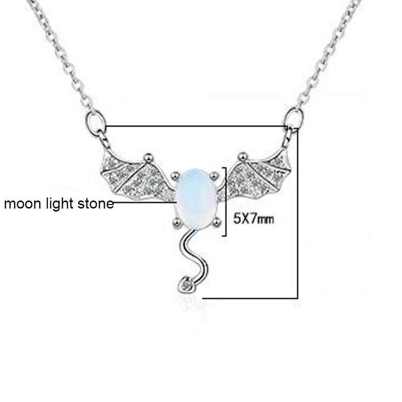

New Original 925 sterling silver Stone Necklace for Girls Gift Cubic Zirconia Statement Choker Necklaces Women Jewelry