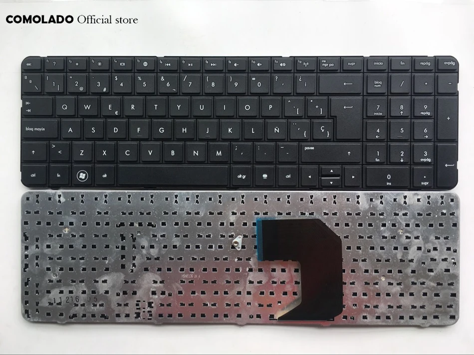 SP испанская клавиатура для HP павильон R18 G7T G7 1000 1100 черная Макет|Клавиатуры замены|