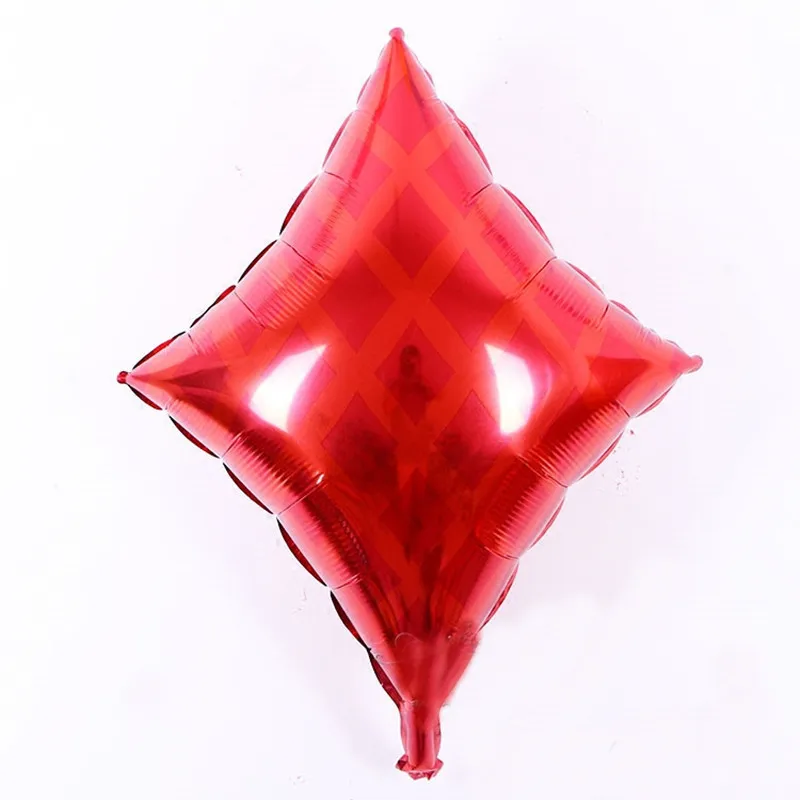 4 шт./лот гелиевые фольгированные воздушные шары с игральной картой поставщики