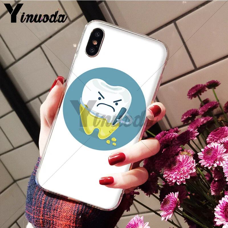 11pro MAX зубные коронные зуб клиента высокое качество чехол для телефона iPhone X XS 6 6S 7