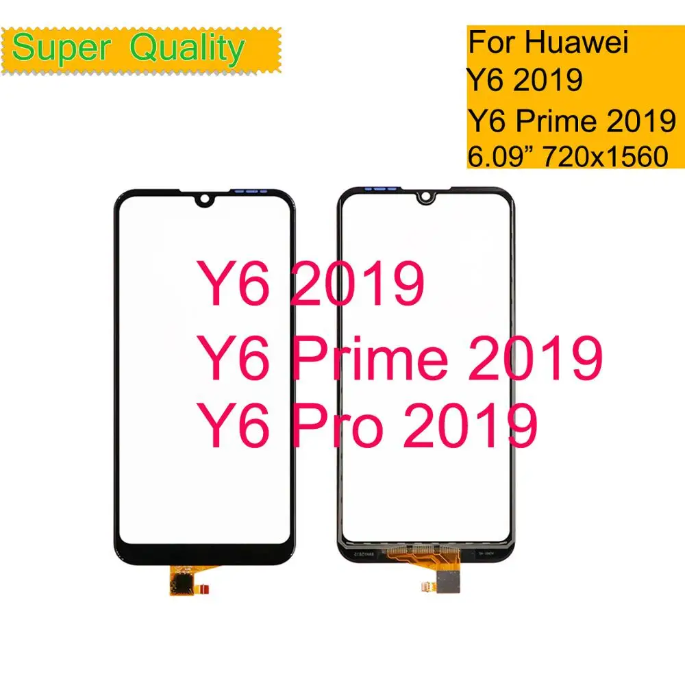 Для мобильного телефона huawei Y6 сенсорный экран дигитайзер Y6 Prime Сенсорная Панель переднее стекло объектив сенсорная панель Запчасти