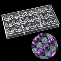 pc eyes transparent polycarbonate candy chocolate mould handmade candy chocolate decorating tool 3d lemon chocolate baking molds