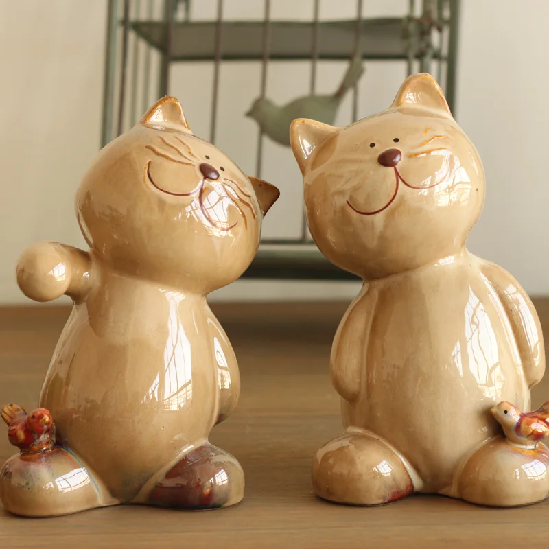 Европейский пасторальный деревенский Декор для дома керамические украшения