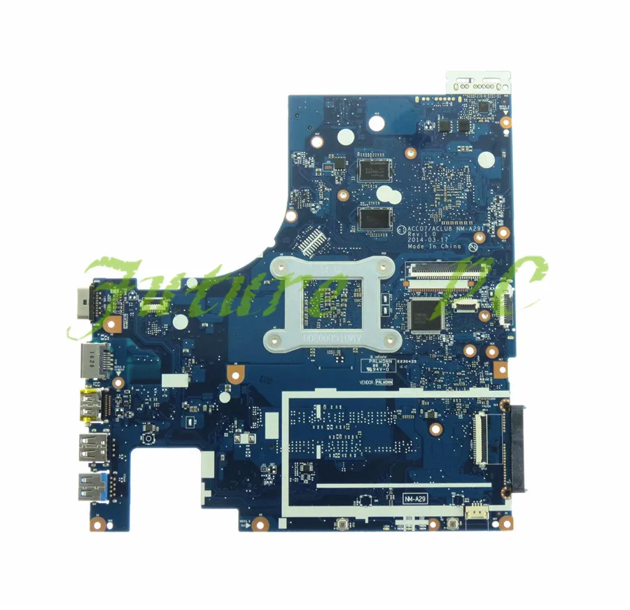 JOUTNDLN для lenovo Z50 75 материнская плата ноутбука 5B20F66778 ACLU7/ACLU8 NM A291 DDR3 w/FX 7500 CPU R7 M260DX 2GB GPU