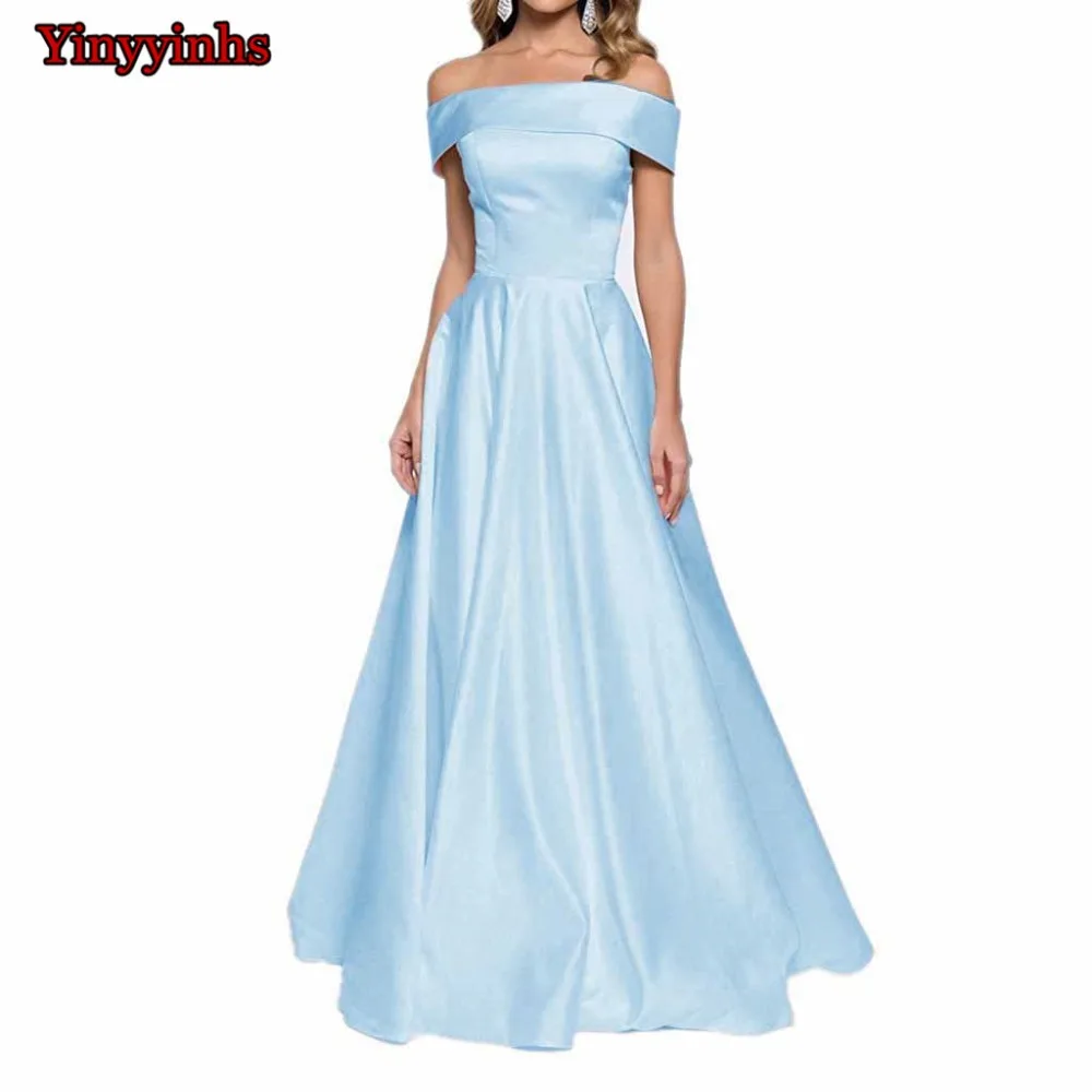 Yinyinhs длинное платье для выпускного вечера Vestido de Festa в пол вечернее