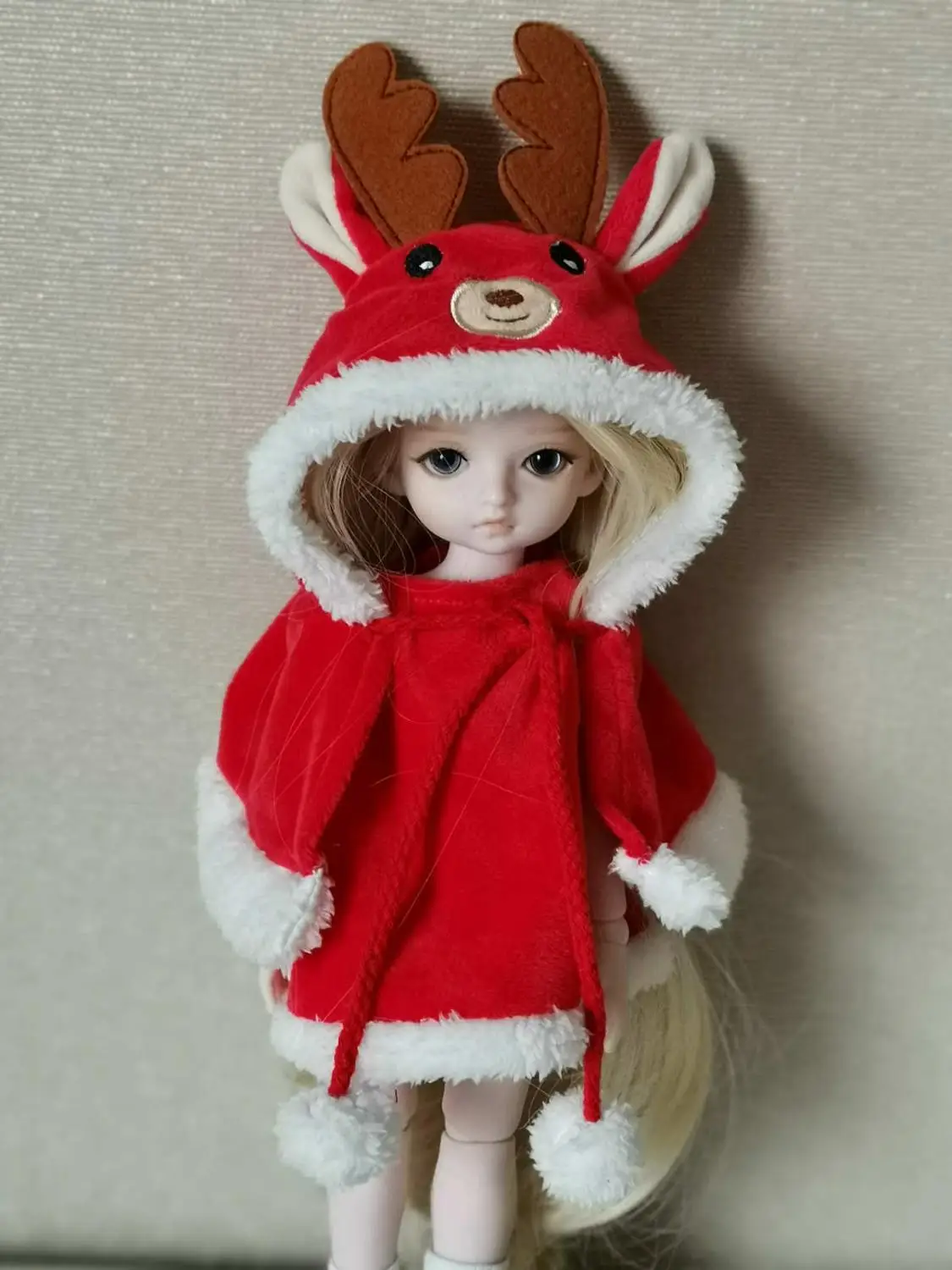 Новые куклы BJD для девочек на Рождество пластиковые 30 см Распродажа с платьем