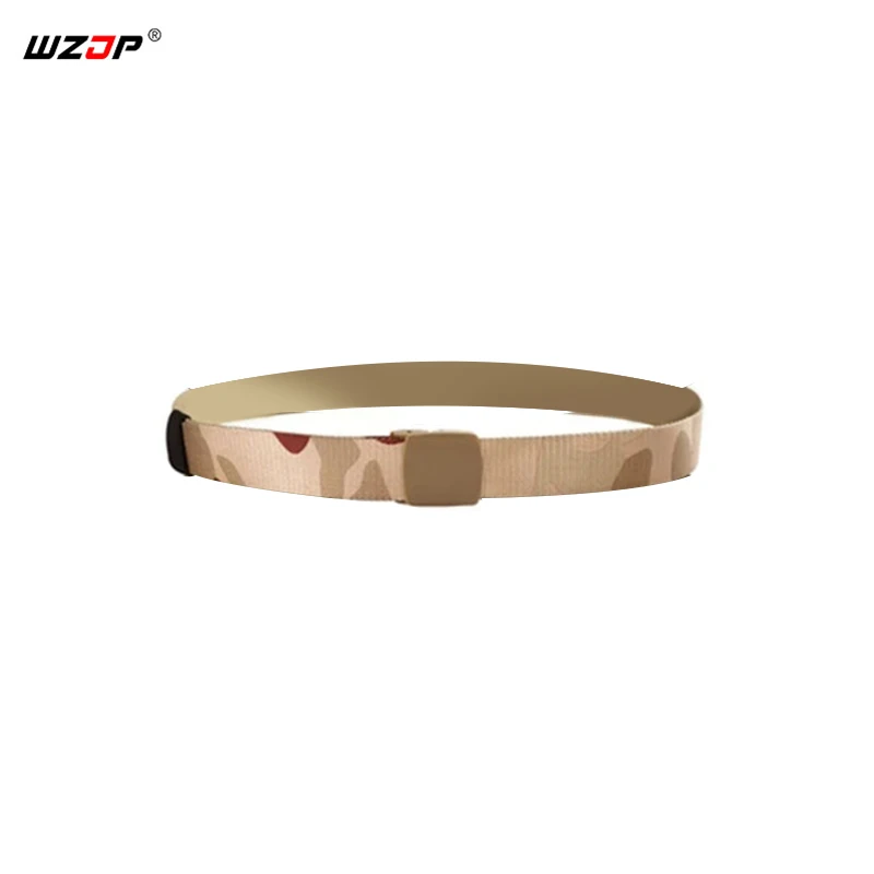 Sansha Camouflage WZJP Новые мужские и женские тактические военные походные ремни с автоматической пряжкой нейлон безопасности поясная поддержка Охотничий пояс - Цвет: Sansha Camouflage