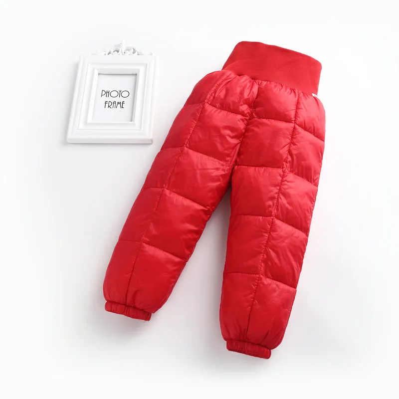

Winter Children's Trousers Boys Warm Pants High Waist Children's Children Wear Trousers Baby Boy Leggings
