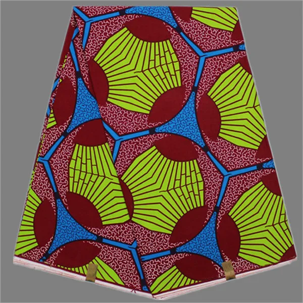 Отличная Красочная печати хлопок батик из парафинированной ткани Африканский