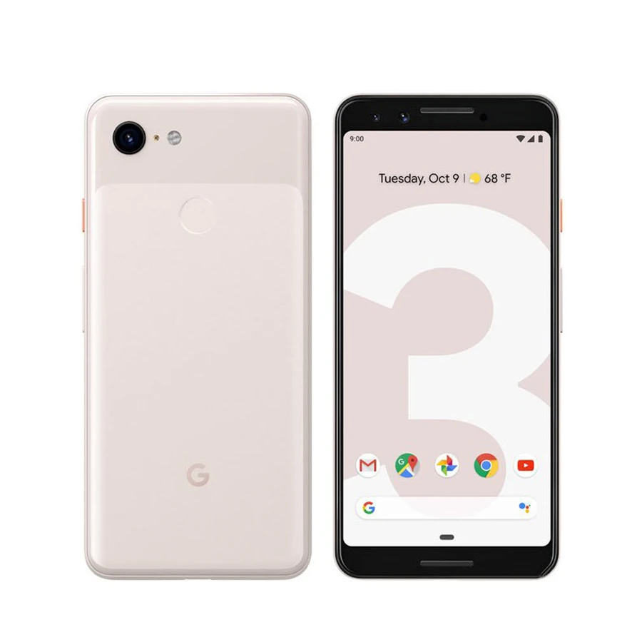 Google Pixel 3 4 аппарат не привязан к оператору сотовой связи Мобильный телефон 5,5 дюймов 4 Гб Оперативная память 64/128 ГБ Встроенная память Snapdragon 845 Octa Core Andorid 9 NFC Смартфон