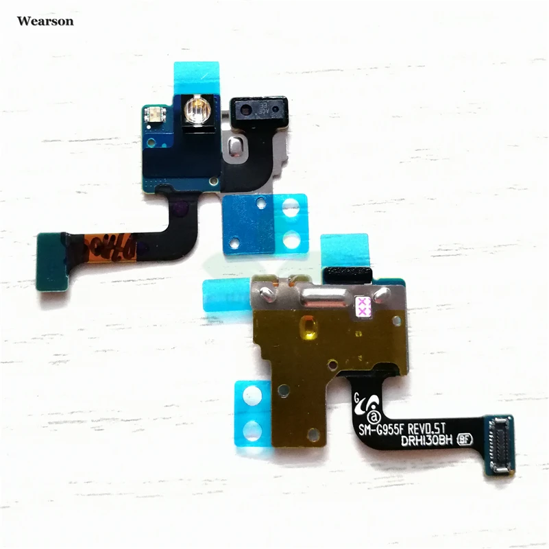 

For Samsung S8 S8+ G9500 G9550 G955F G950F G950U Proximity Light Sensor Flex Cable FPC High Quality Tested Replacement Part
