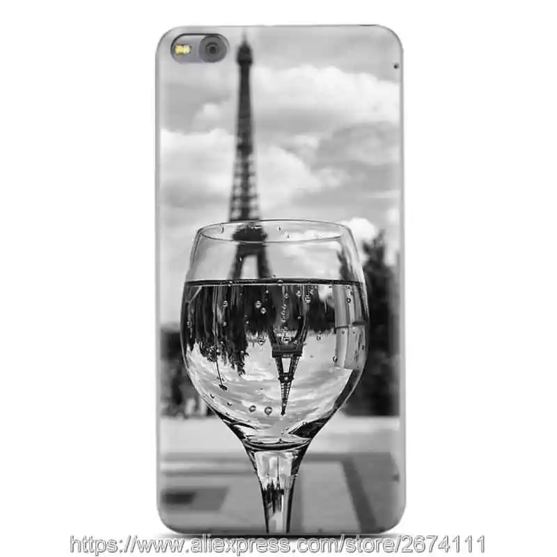 Crystal plastic Transparent Side Painting Flexible Hard Case For HTC One X9 Back Shell Covers Cases |