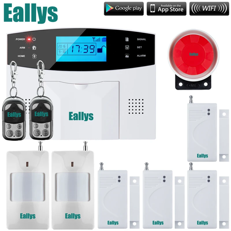 Promotion for Spanish, English Voice Wireless GSM Alarm Systems Security Home Alarm