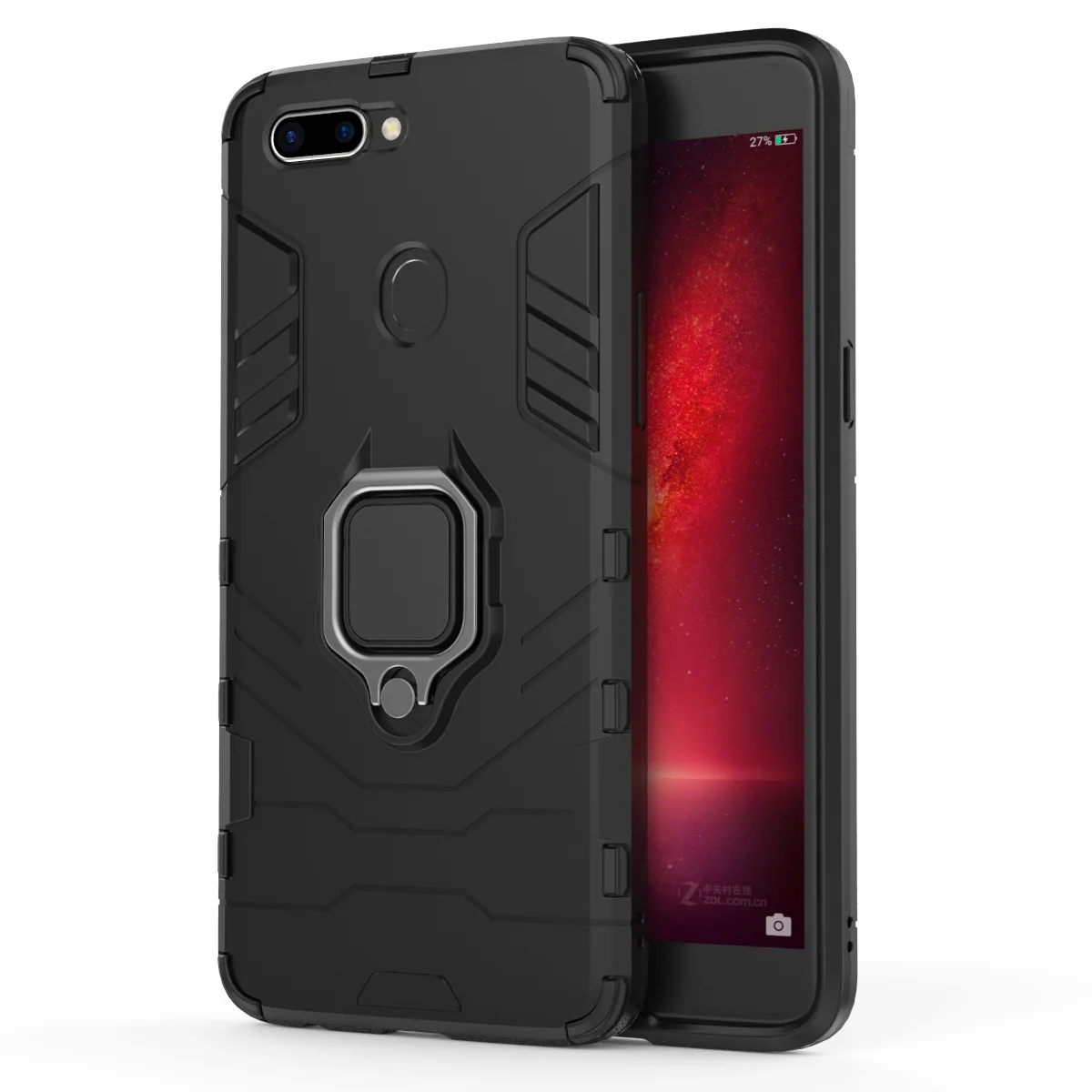 For Oppo A73 A79 A83 phone Case Stand Holder TPU&ampPC Hard Silicone Dual Armor Cover for oppo R11 R11plus R11S R11Splus R15 |