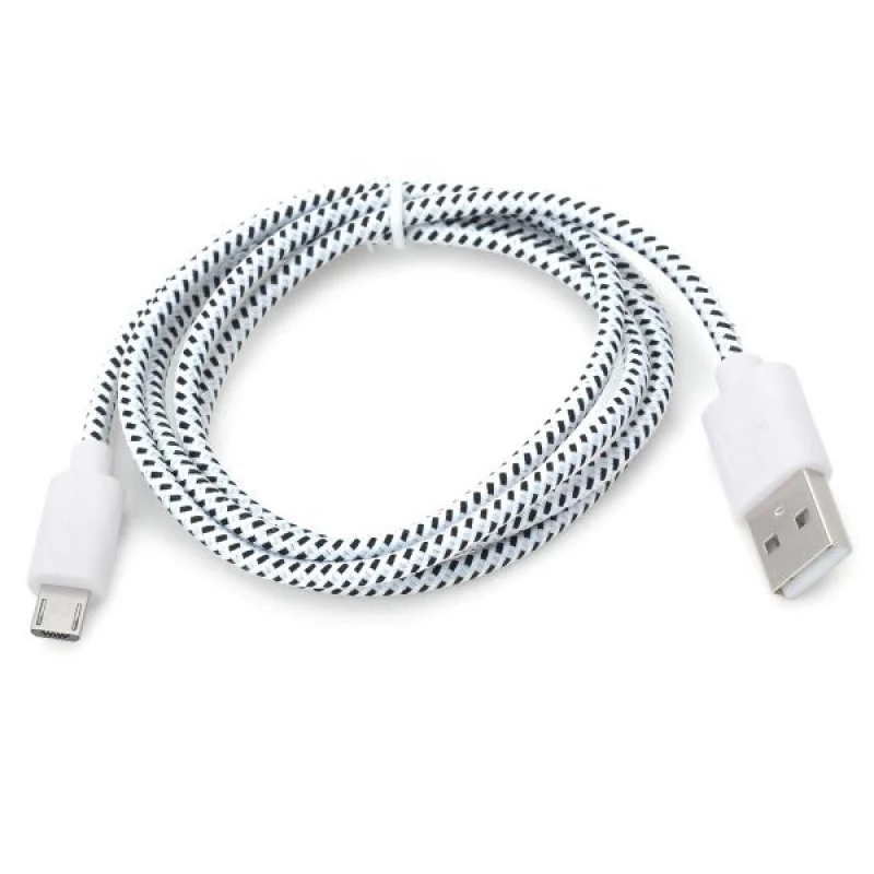 Нейлоновый плетеный кабель QUWIND 1 м 2 8-контактный usb-кабель для зарядки и передачи