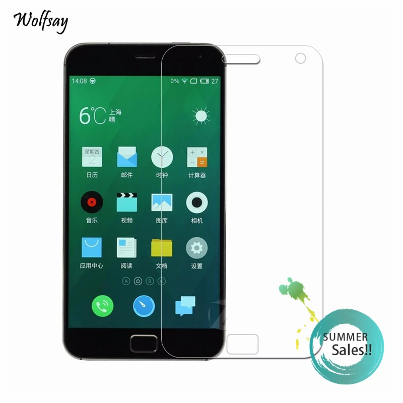 Закаленное стекло для Meizu MX4 Pro 2 шт. Защита экрана MX 4 защитная пленка с защитой от