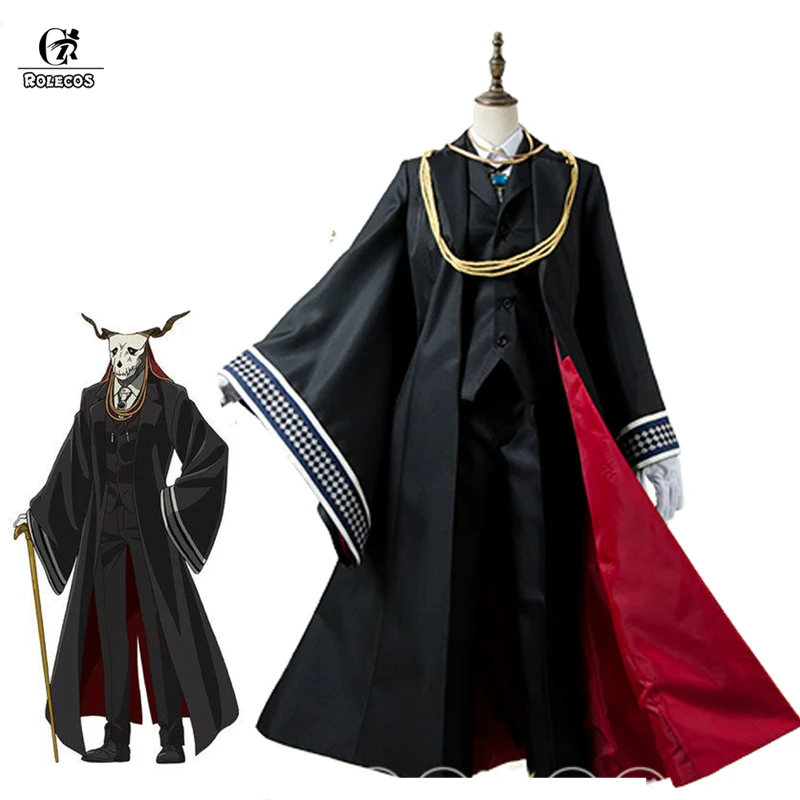

ROLECOS Anime The Ancient Magus Bride Cosplay Costumes Elias Cosplay Costumes Halloween Party Anime Mahoutsukai no Yome