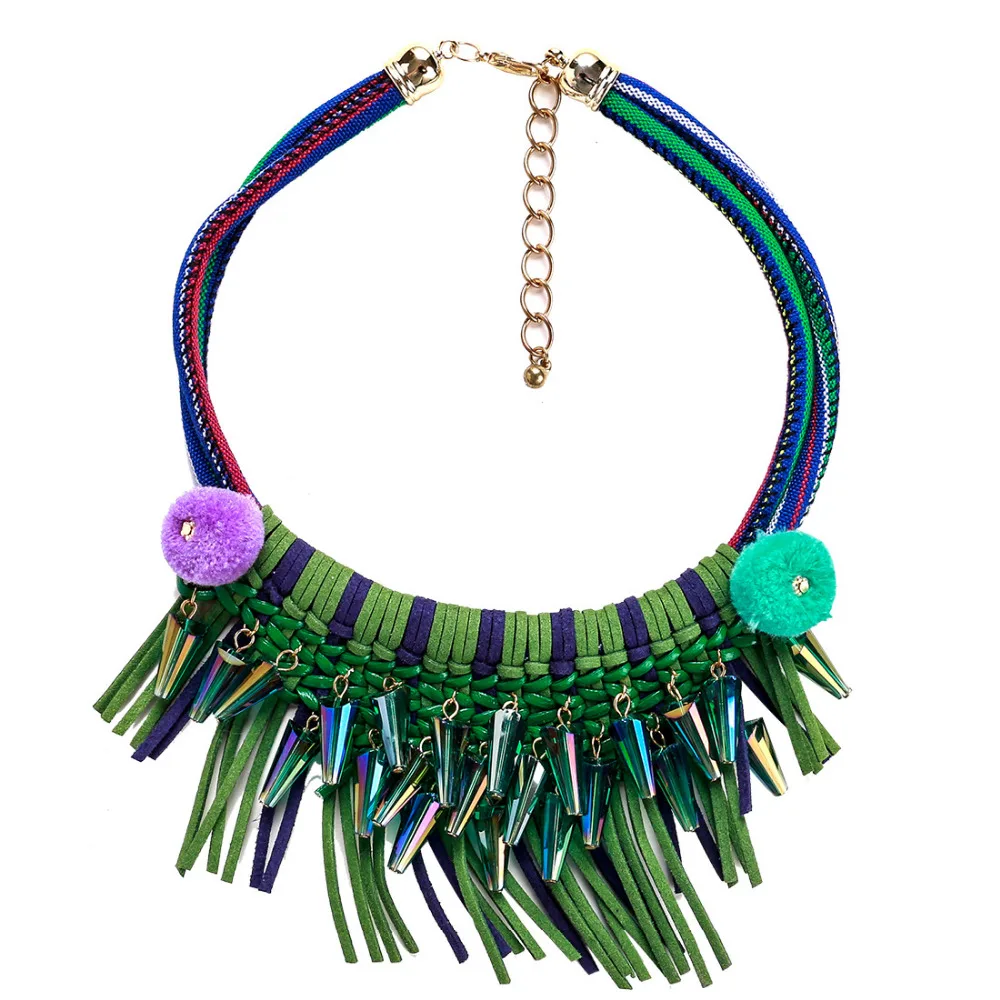 Rainmarch Винтаж Gypsy этнической воротник Цепочки и ожерелья для Для женщин бижутерия