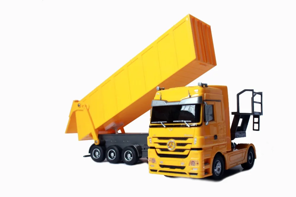 RC экскаватор игрушки игрушка RC TRUCK автоматический подъемник Engineering вагоноопрокидывателя Поворотная Тележка автосамосвал трактор гусеничный экскаватор Модель brinquedos
