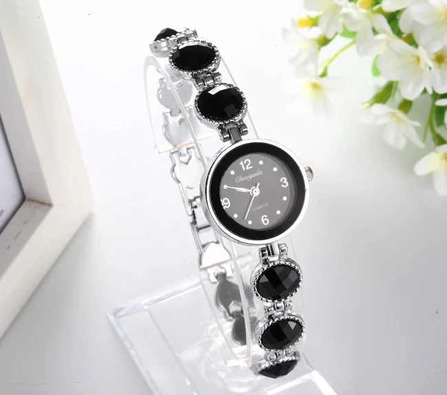 Часы браслет женские кварцевые с круглым циферблатом модные повседневные