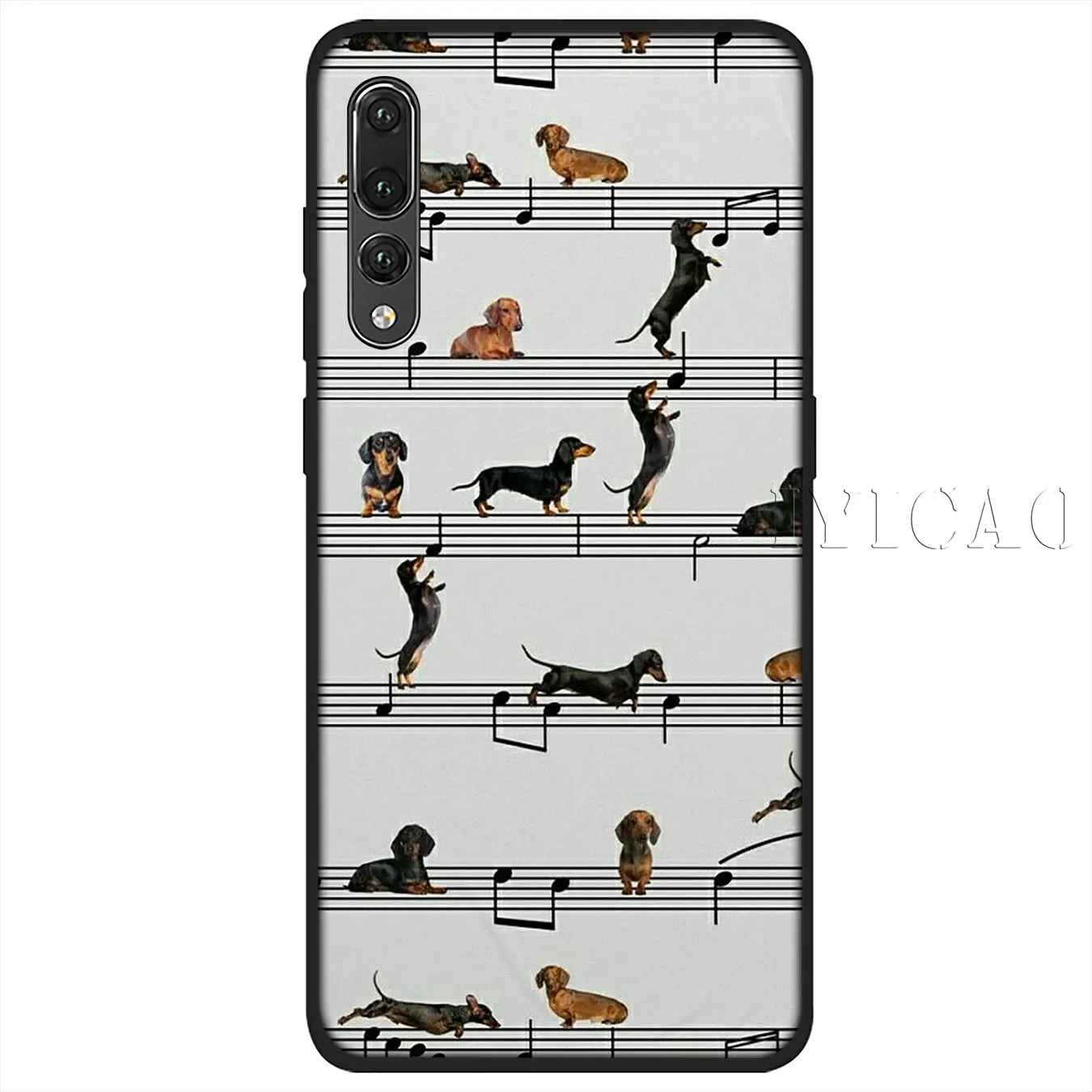 IYICAO животные милые собаки такса Мягкий силиконовый чехол для Huawei P30 P20 Pro P10 P9 P8 Lite