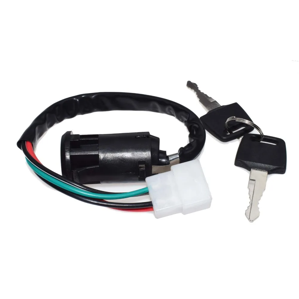 ISANCE Key Ignition Lock Switch 35100-428-017/405 40-71110 For Honda 1978 1979 1980 XL250S XL500 4 Wire | Автомобили и мотоциклы