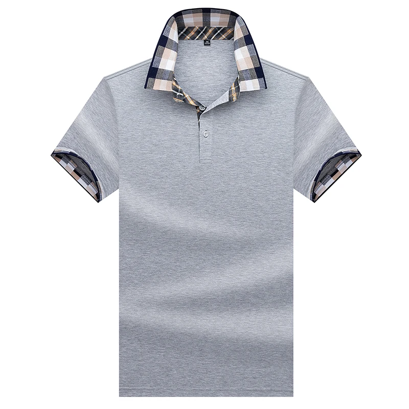 Высокое качество Tops & Tees Для мужчин поло из чистого полиэстера футболки Бизнес