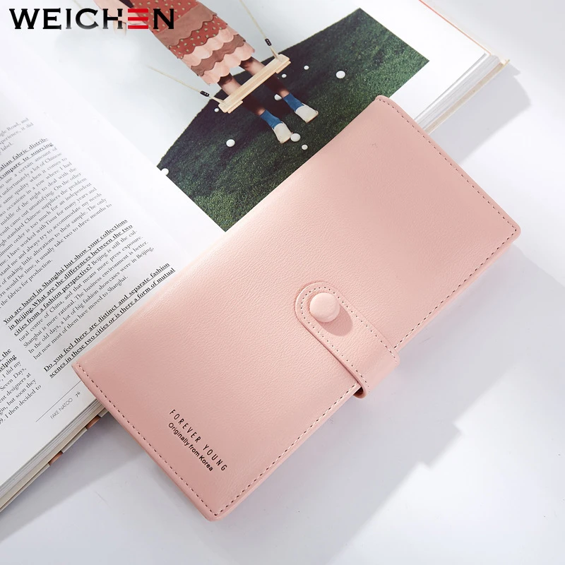 Кошелек Weichen Женский длинный Повседневный фирменный женский кошелек с