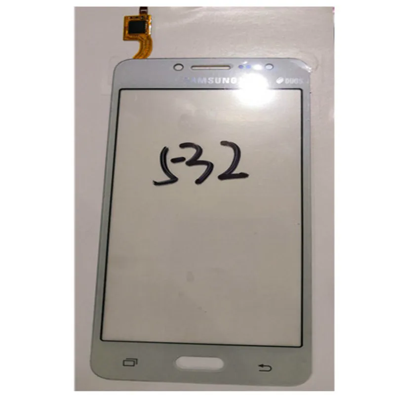 Дигитайзер переднего сенсорного экрана стеклянный объектив для Samsung G532 G 532 |